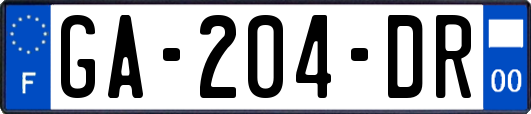 GA-204-DR