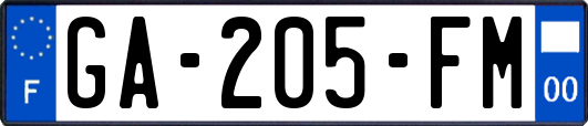 GA-205-FM