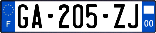 GA-205-ZJ