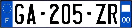 GA-205-ZR