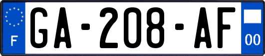 GA-208-AF