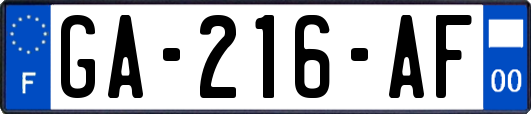 GA-216-AF