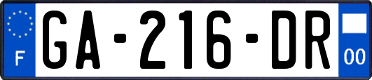 GA-216-DR