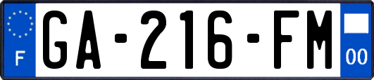 GA-216-FM