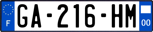 GA-216-HM