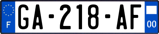 GA-218-AF