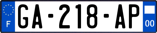 GA-218-AP