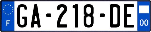 GA-218-DE