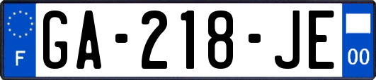 GA-218-JE