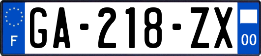 GA-218-ZX