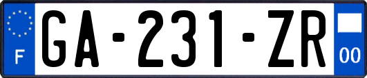 GA-231-ZR