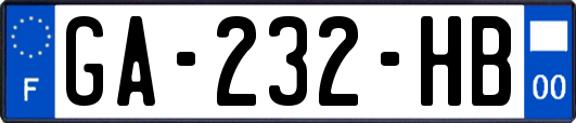 GA-232-HB