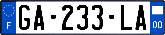 GA-233-LA