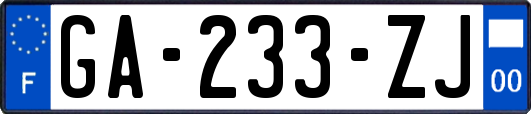 GA-233-ZJ