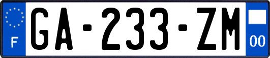 GA-233-ZM