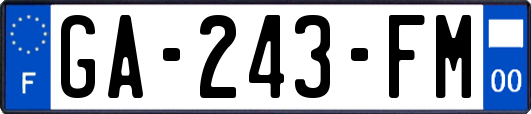 GA-243-FM