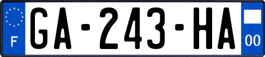 GA-243-HA