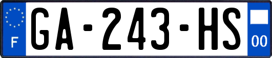 GA-243-HS