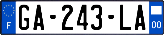 GA-243-LA