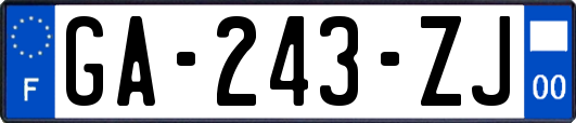 GA-243-ZJ