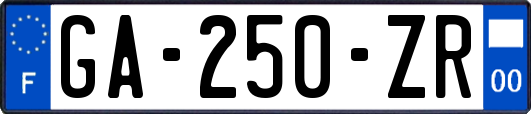 GA-250-ZR