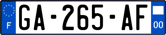 GA-265-AF