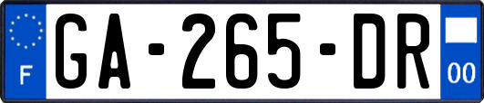 GA-265-DR