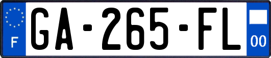 GA-265-FL
