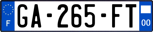 GA-265-FT