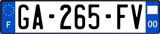 GA-265-FV