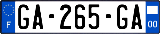 GA-265-GA