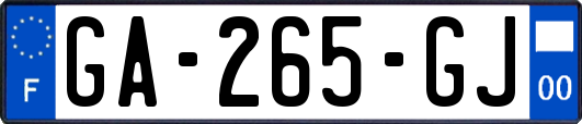 GA-265-GJ