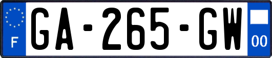 GA-265-GW