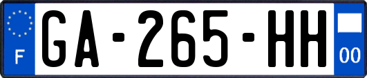 GA-265-HH