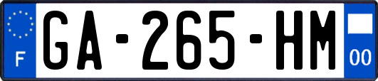 GA-265-HM
