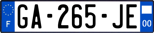 GA-265-JE