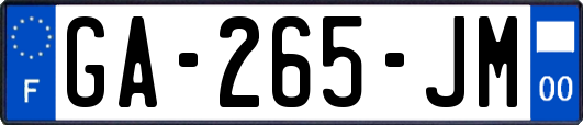 GA-265-JM