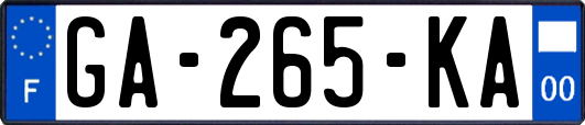 GA-265-KA