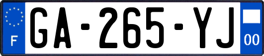 GA-265-YJ