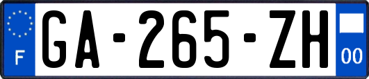 GA-265-ZH
