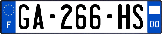GA-266-HS