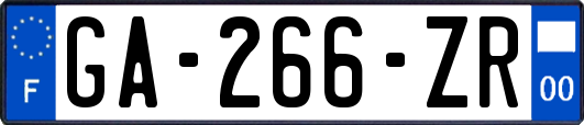 GA-266-ZR