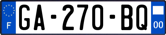 GA-270-BQ