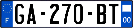 GA-270-BT