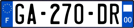 GA-270-DR