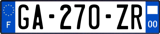 GA-270-ZR