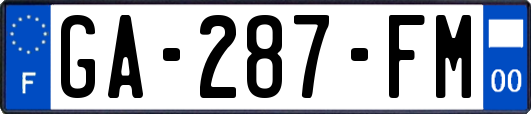 GA-287-FM