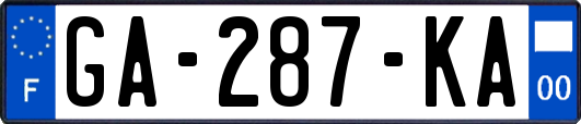 GA-287-KA