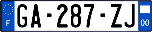 GA-287-ZJ