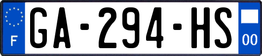GA-294-HS